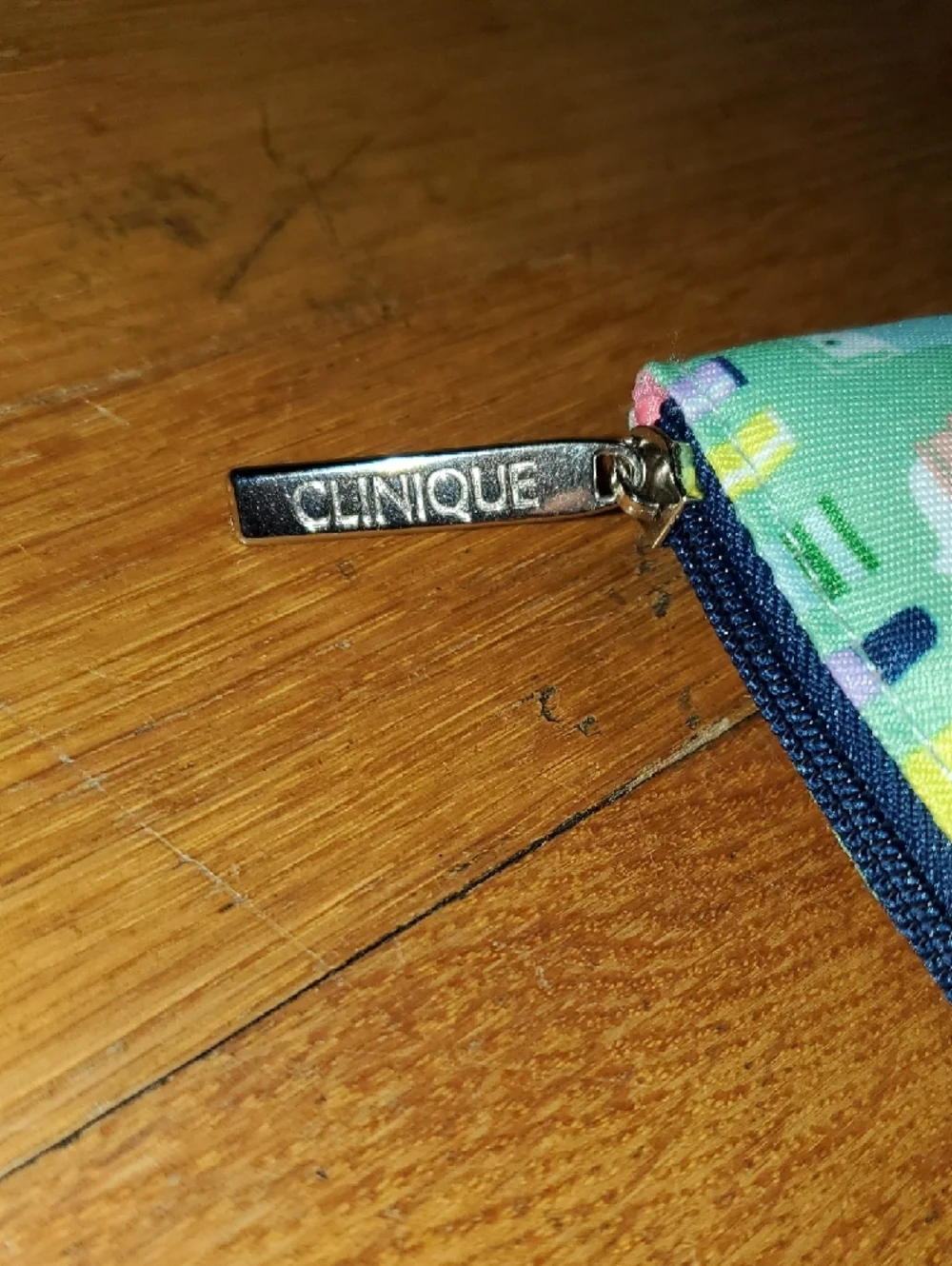 Clinique x Kate Spade New York Cosmetic Pouch - Mint Multi